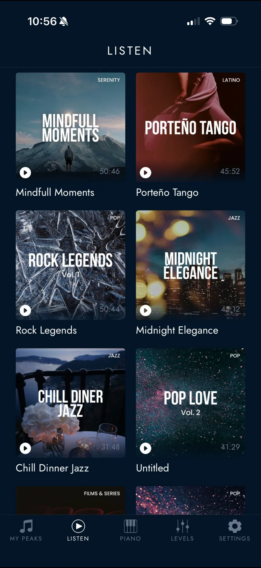 Alpange app: the playlist of pianists and singers