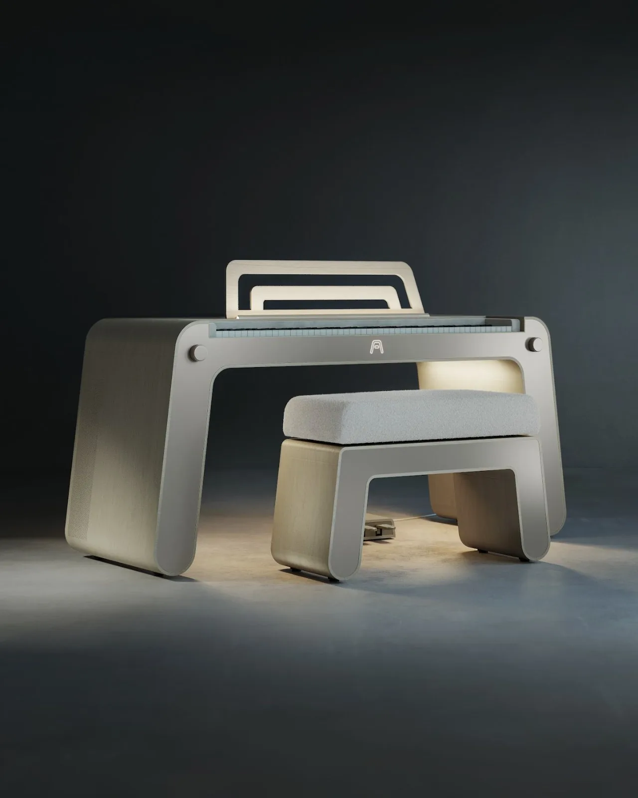 Névé Edition, three-quarter view, evening light